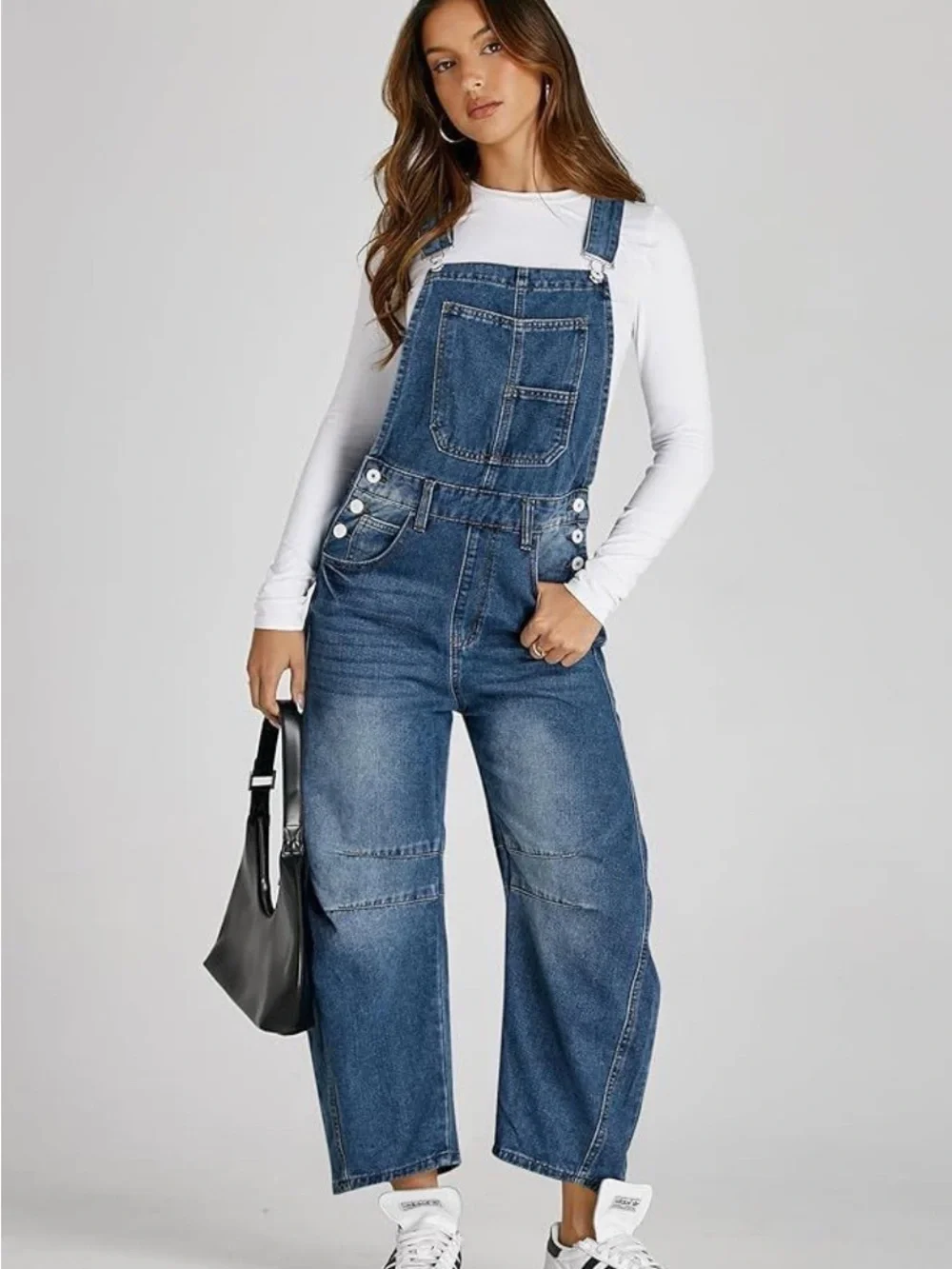 Barrel Jean Overalls